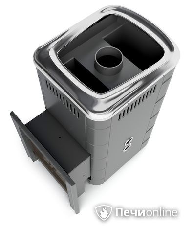 Печь для бани на газу TMF Уренгой 2018 Inox БСЭ ТО антрацит в Алматы